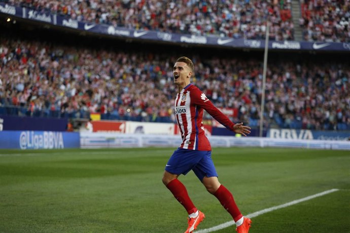 Antoine Griezmann marca con el Atlético de Madrid ante el Getafe