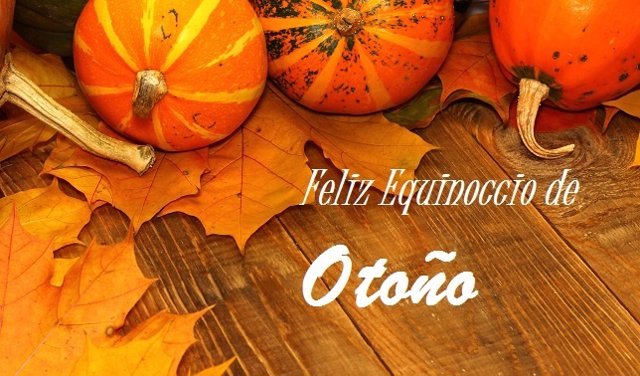 Feliz equinoccio de otoño