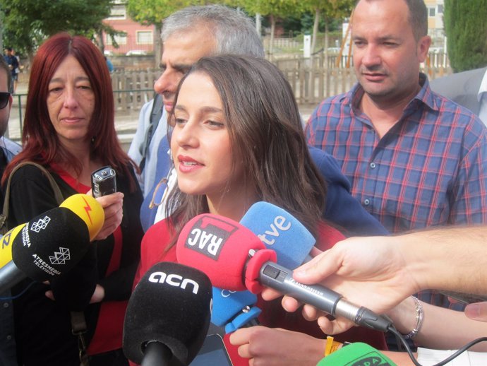 La candidata de C's a presidir la Generalitat, Inés Arrimadas