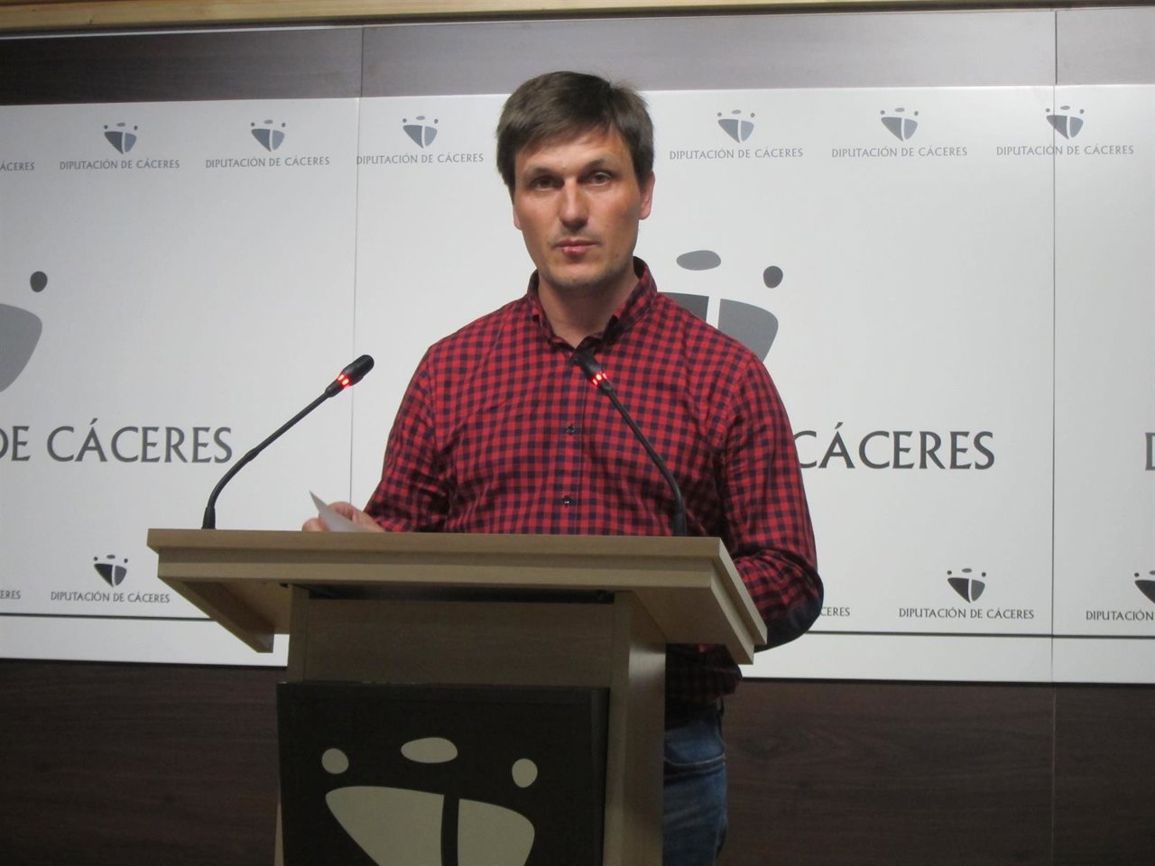 Fernando García Nicolás, portavoz de la Diputación de Cáceres