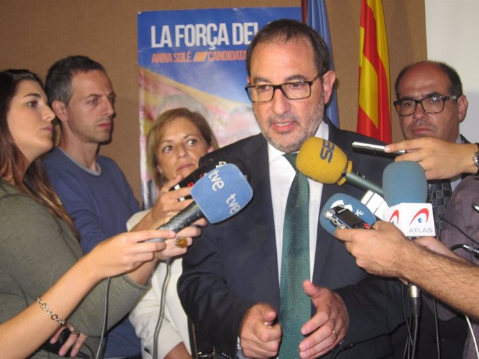 El candidato de Unió a la presidencia de la Generalitat, Ramon Espadaler