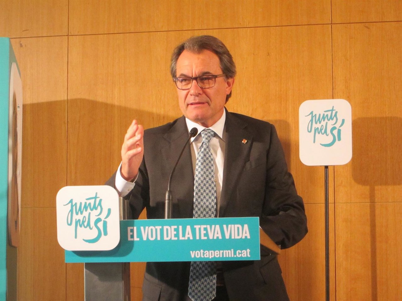 El presidente de la Generalitat, Artur Mas