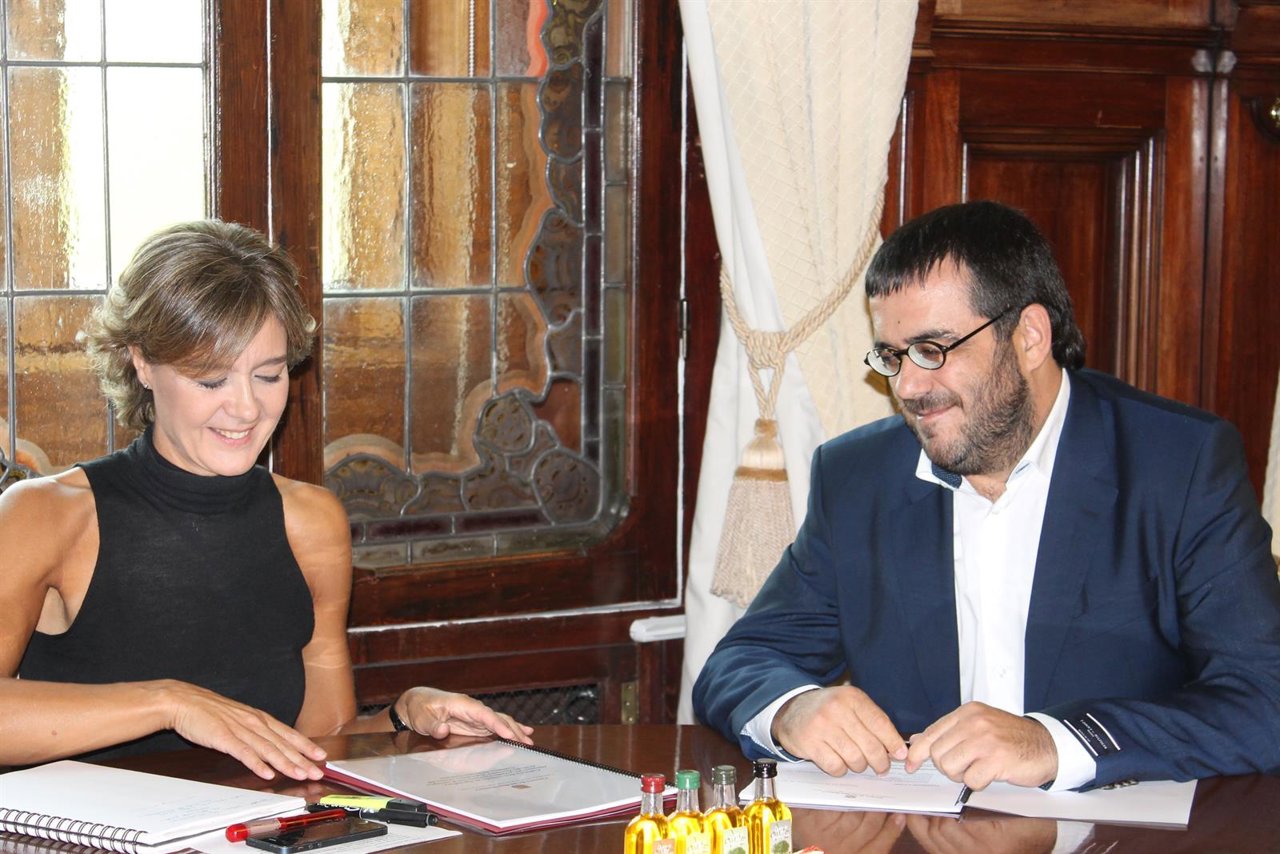 Reunión ministra de agricultura y conseller balear