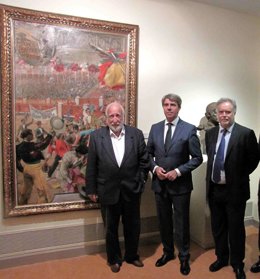 Garrido en el Museo Taurino de Las Ventas