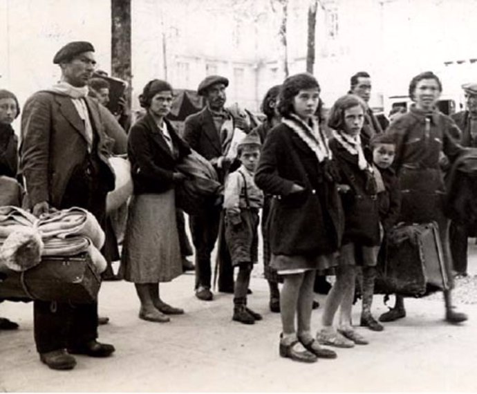Exiliados españoles en la Guerra Civil
