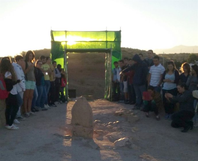 Recreación del rito ibero del equinoccio de otoño