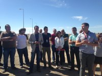 El PSOE se suma a la concentración de la base de Morón y pide al Gobierno "compromiso" con la plantilla