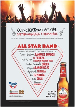 Cartel del conciertazo de Carthagineses y Romanos