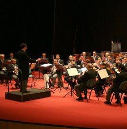 La Banda Sinfónica municipal de Huelva. 