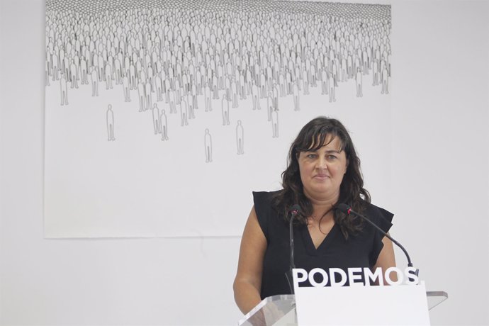 La secretaria de Acción Institucional de Podemos, Auxiliadora Honorato