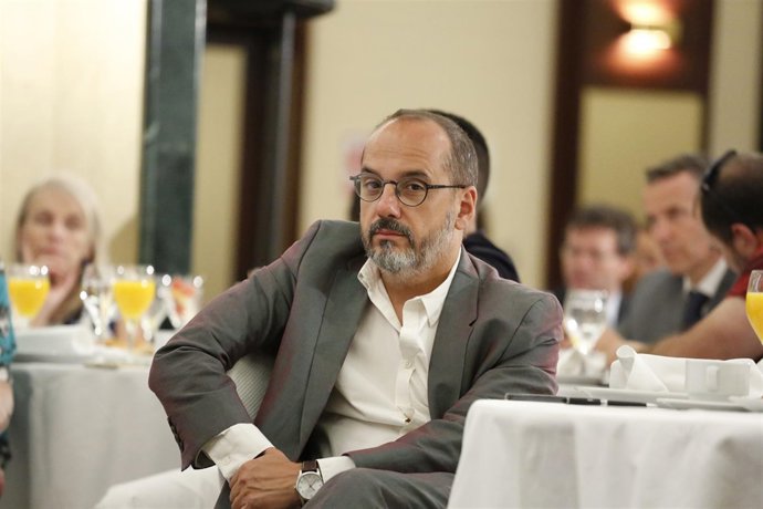 Carles Campuzano, desayunos Europa press