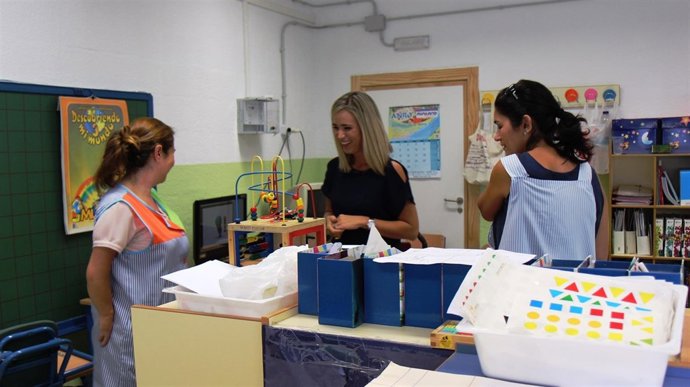 La delegada de Educación, Patricia Alba