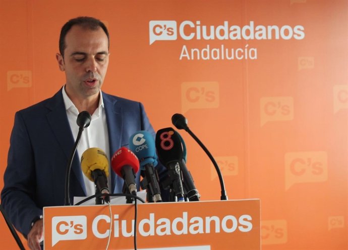 El portavoz de C's en Sevilla, Javier Millán
