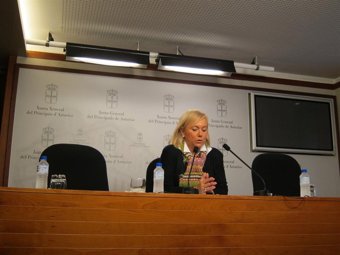 Mercedes Fernández, presidenta del PP en Asturias