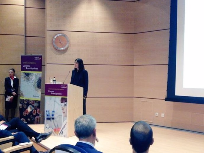 María Blasco en I Premios a Jóvenes Investigadores de AstraZeneca