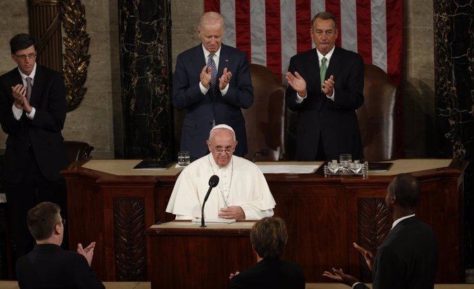 El Papa en el congreso de Estados Unidos