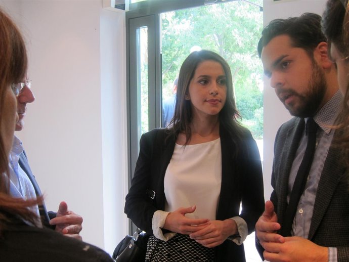 La candidata de C's a presidir la Generalitat, Inés Arrimadas