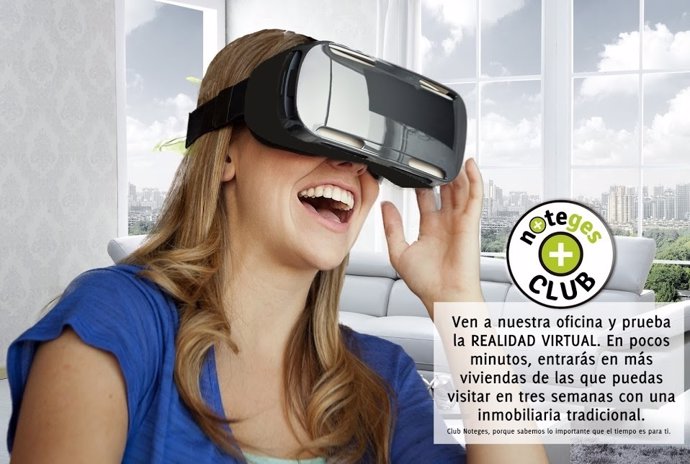 Club Noteges desarrolla la primera plataforma de realidad virtual para la venta.