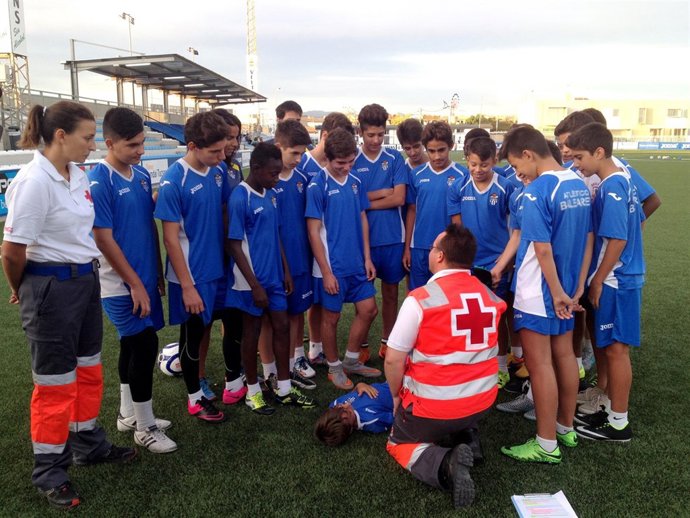 Cruz Roja y el fútbol base