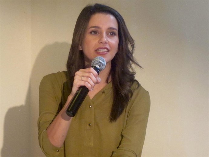 La candidata de C's, Inés Arrimadas