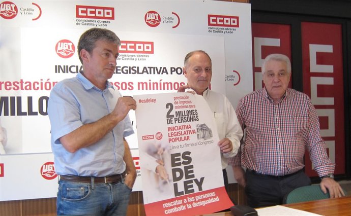 UGT y CCOO recogerán firmas para presentar una ILP de rentas mínimas