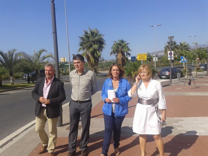 Carlos Rojas y María Luisa García Chamorro, hoy en Motril