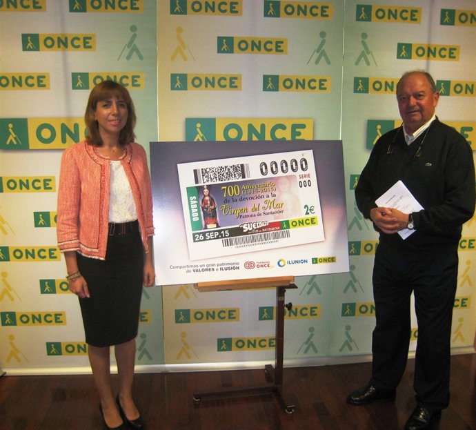 Presentación del cupón de la ONCE