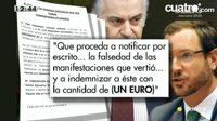 Las Mañanas  se hace eco de una posible demanda de Bárcenas a Gamarra