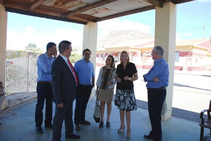 Visita residencias de El Peñasco e Isla Plana 