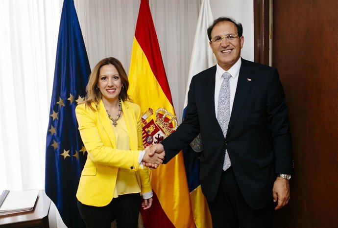 Rosa Dávila y Ahmed Moussa