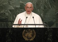 El Papa Francisco pide ante la ONU acciones y no declaraciones