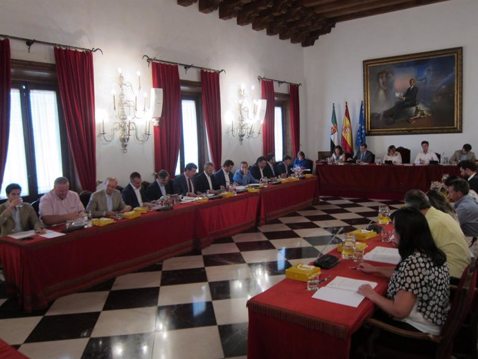 Pleno de la Diputación Provincial de Cáceres