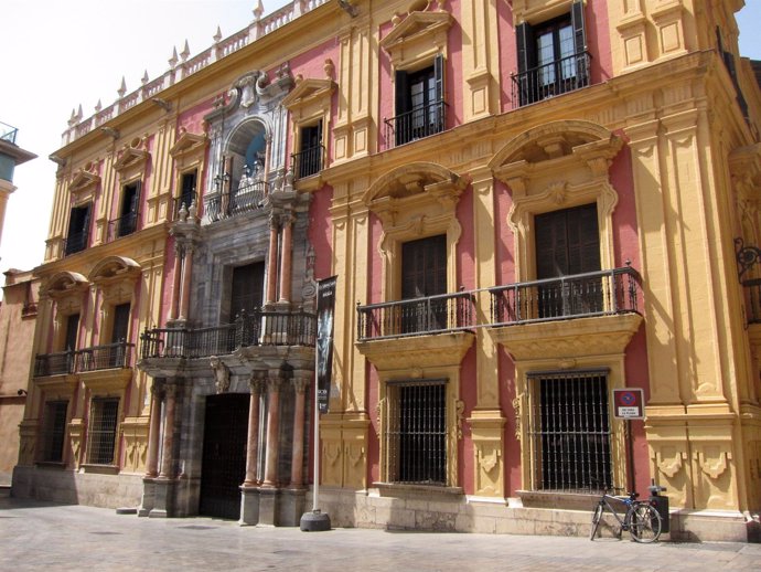 Fachada del Palacio Episcopal de Málaga 