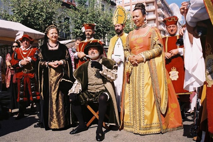 Llegada del emperador a Laredo --Desembarco de Carlos V