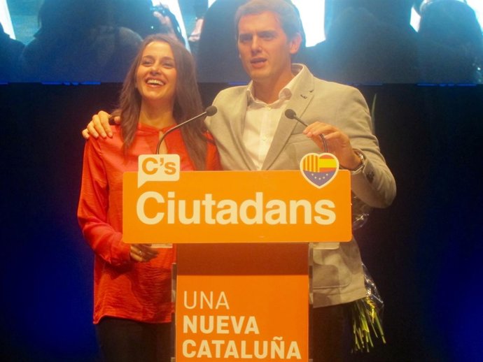 Inés Arrimadss y Albert Rivera, C's