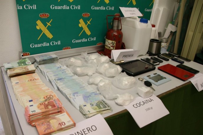 Droga incautada en Alcudia-Can Picafort