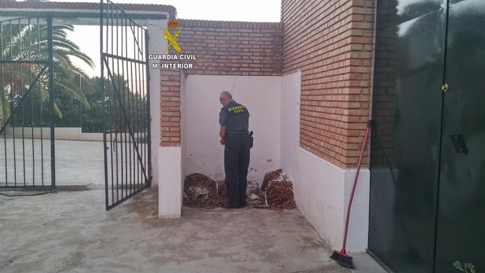 Almendras supuestamente robadas