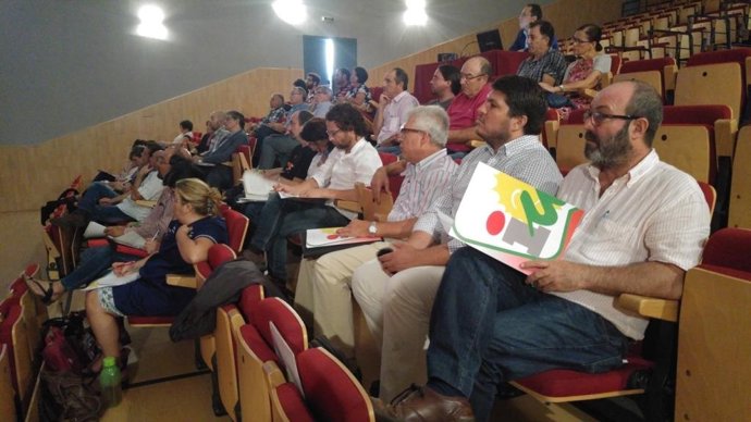 Jornadas municipales de IU en Zalamea la Real (Huelva)