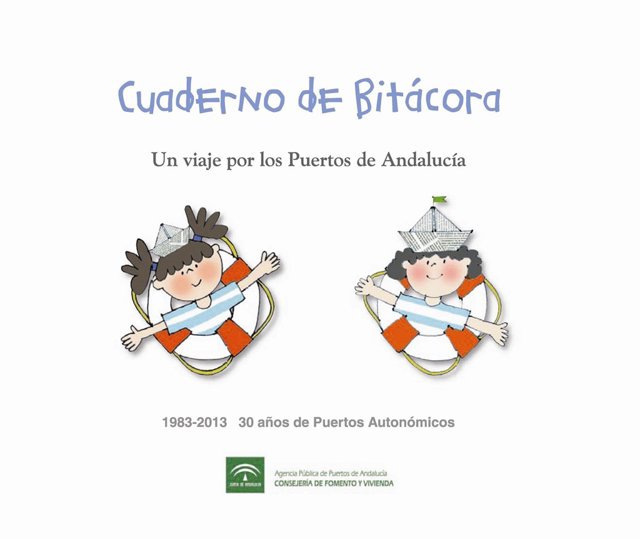 Cuaderno de bitácora sobre puertos de Andalucía