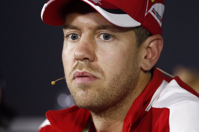Sebastian Vettel en el Gran Premio de Italia