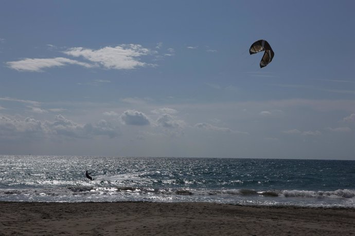 Playa De Calafell, en la provincia de Tarragona