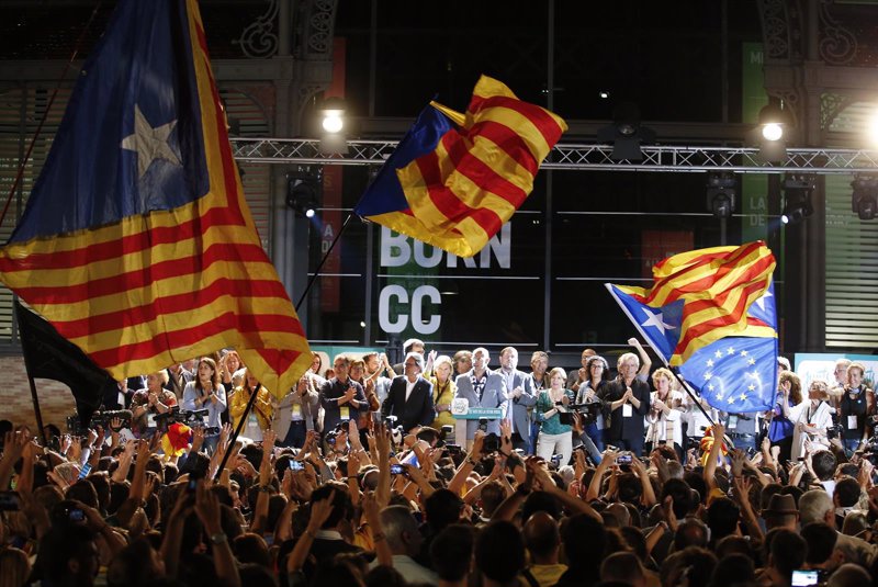 Galería de imágenes de la celebración de Junts pel sí