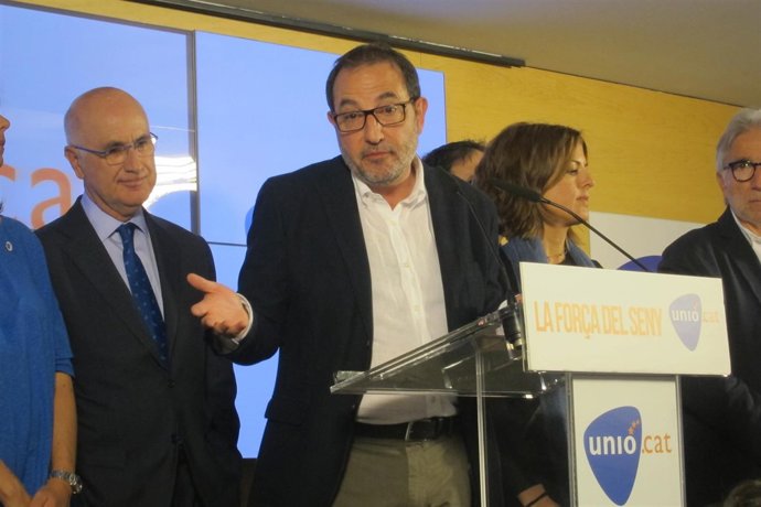 Ramon Espadaler (Unió) valora el 27S