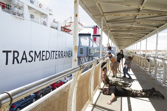 Crucero Zombie de Trasmediterranea