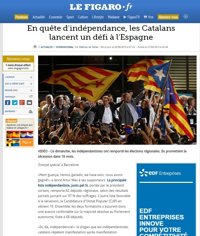 La prensa internacional sobre las elecciones de Cataluña