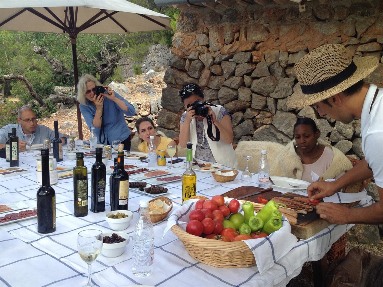 Periodistas de Canadá en Mallorca