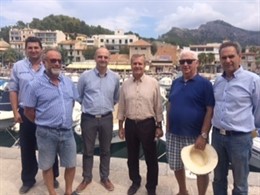 Boned visita puerto de Sóller