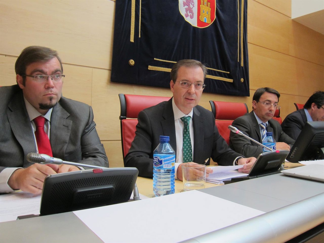 Germán Barrios comparece en las Cortes