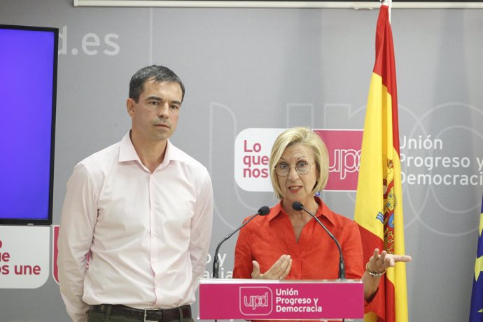 Andrés Herzog y Rosa Díez 