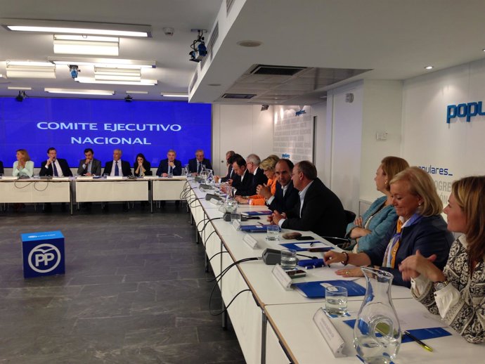 Mercedes Fernández en el Comité Ejecutivo del PP